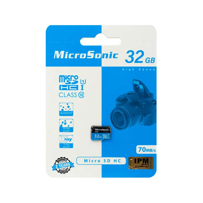 کارت حافظه MicroSD میکروسونیک