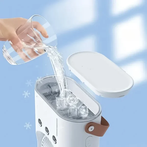 پنکه شارژی رطوبت ساز LS-128
