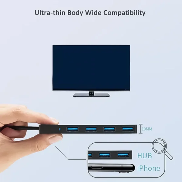 هاب چهار پورت RED USB3.0