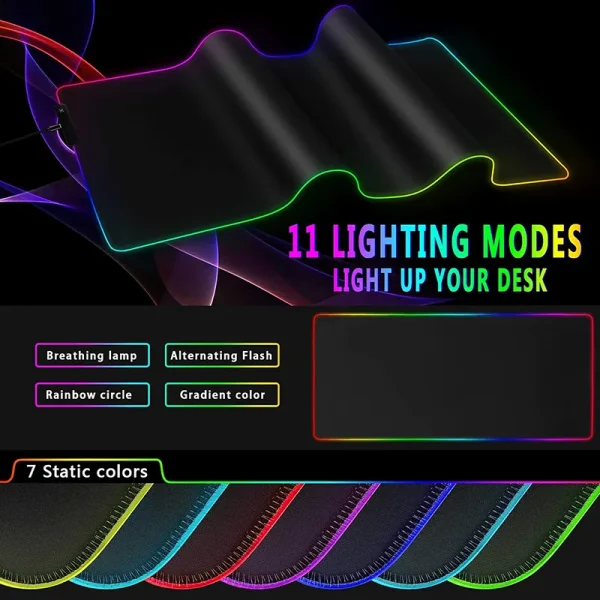 ماوس پد گیمینگ مدل RGB-1
