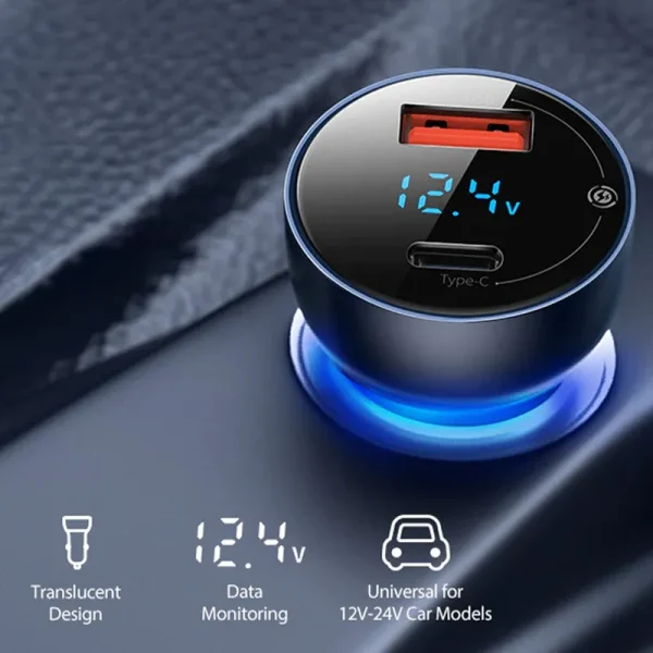شارژر فندکی فلای مدل CH220